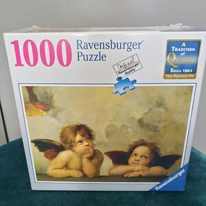 Ravensburger 1000 Piece Jigsaw Puzzle Raffaello Cherubs 27”x20” Sealed New